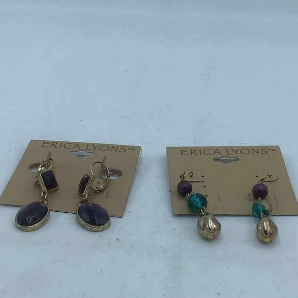 Bundle of Nine Pierced Earring Sets - Picture 2 of 10